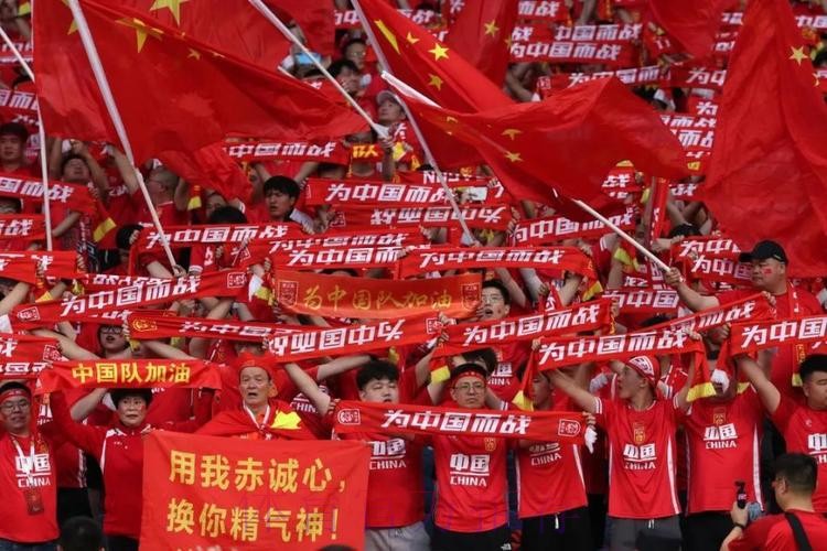 男足亚洲杯 中国队球迷加油很给力