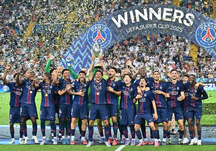 巴黎圣日耳曼夺得法国超级杯